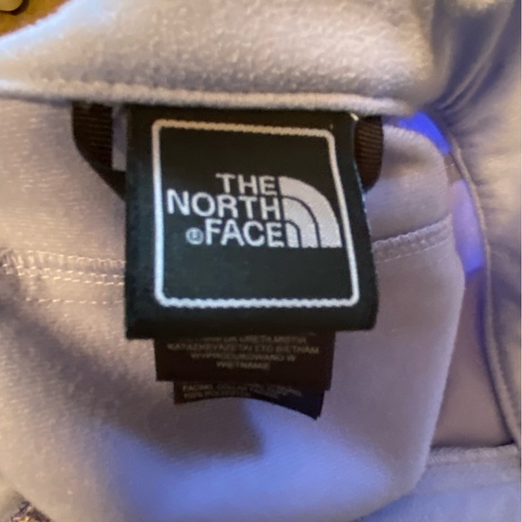 North Face Calentinto Softshell A7WZ Full Zip Jacket Sz S Blue 5% Stretch - Picture 6 of 9